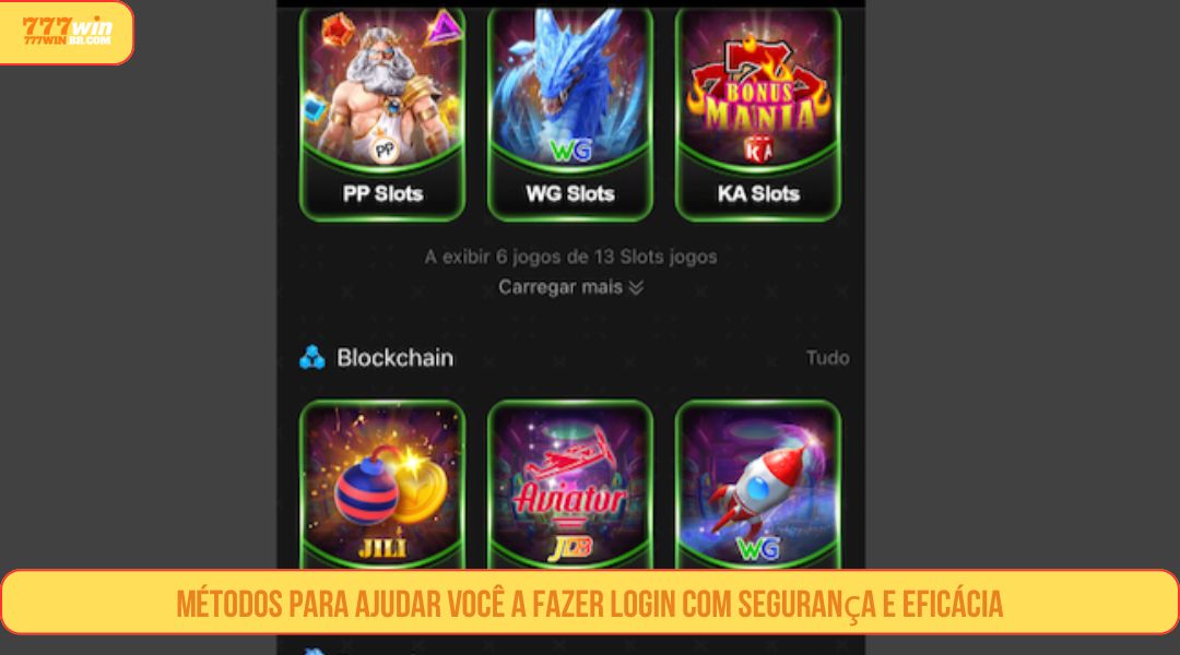 Métodos para ajudar você a fazer login com segurança e eficácia